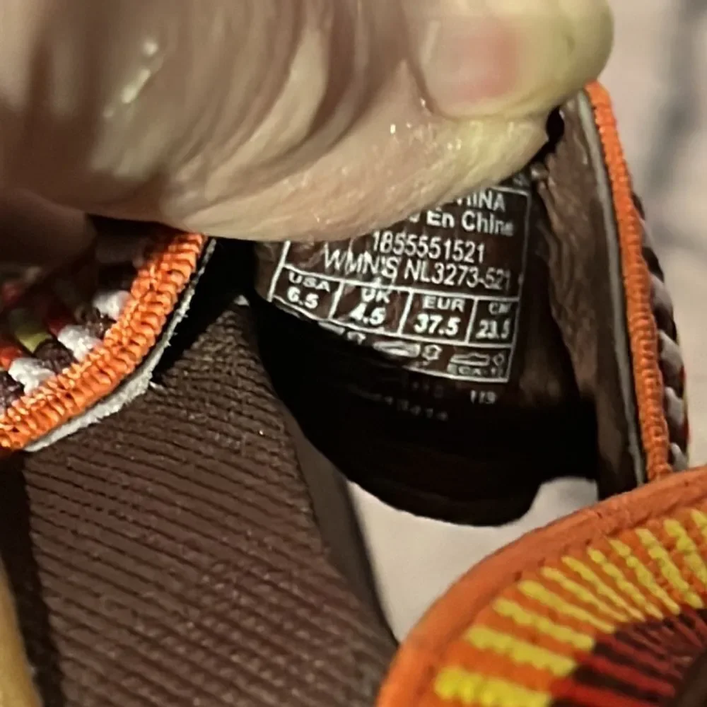 Sorel Joanie II Strap Wedge Sandal EUC Size [6.5 ] Burgandy - Picture 14 of 14